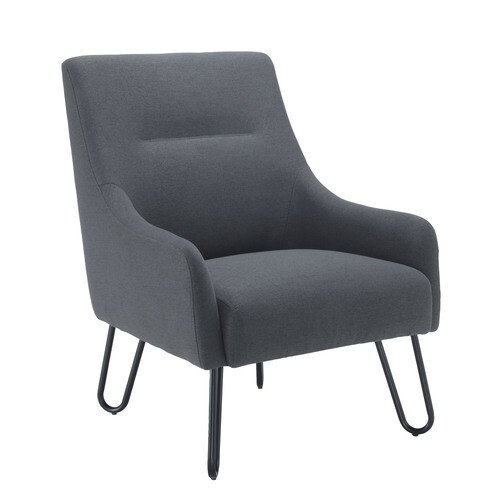 TC Pearl Reception Chair - Grey