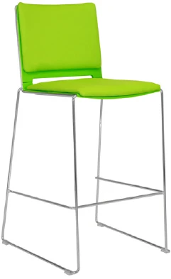 Elite Vice Versa Bar Stool with Upholstered Seat & Back