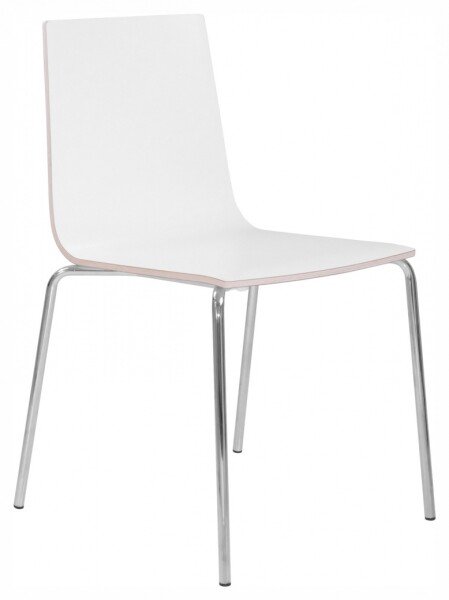 Elite Multiply Breakout Chair With White Frame - White Finish
