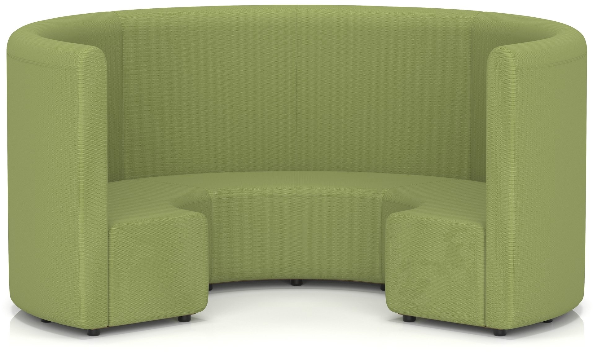 Dynamic Mawsley Modular Circular High Back Booth - Breakout Furniture ...