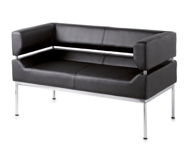 Dams Benotto - 2 Seater Sofa - Black