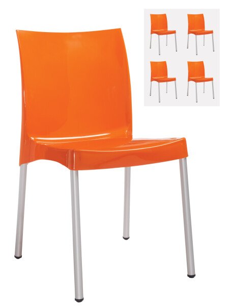 Dams Orb Lightweight Stacking Chairs (Box of 4)