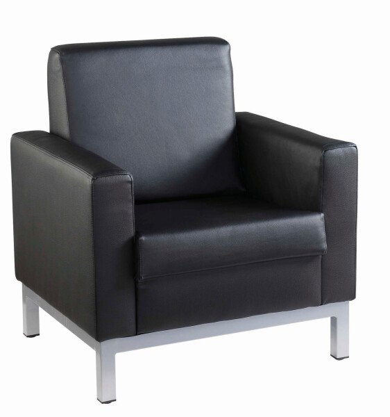Dams Helsinki - One Seater Sofa Chair - Black