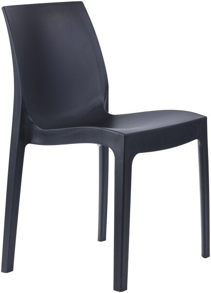 Strata Polypropylene Chair - Anthracite